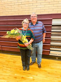 Mrs. Pugh is retiring after teaching for 18 years. 