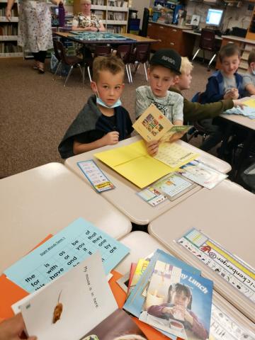 Fourth Grade reading to First Grade