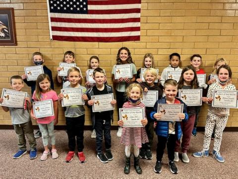 November 2021 Students of the Month