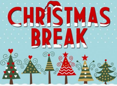 Christmas Break December 20th- December 31st