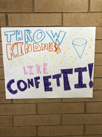 Throw Kindness like Confetti