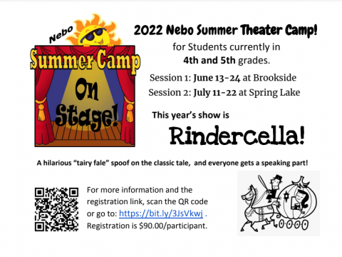 2022 Nebo Summer Theater Camp